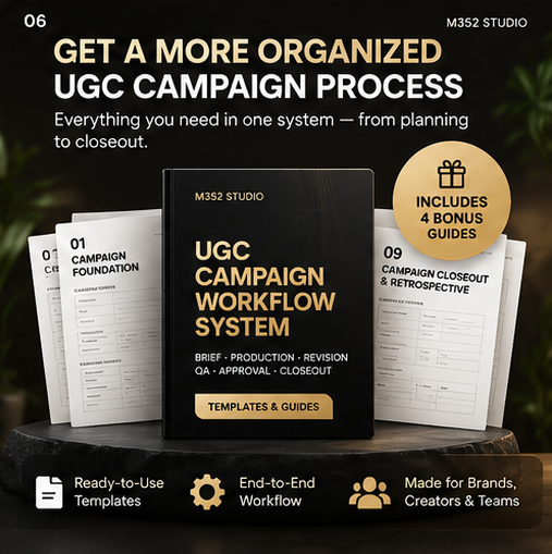 M352 UGC Campaign Workflow System