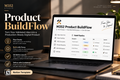 M352 Product BuildFlow Notion template cover showing the complete product build and QA workflow